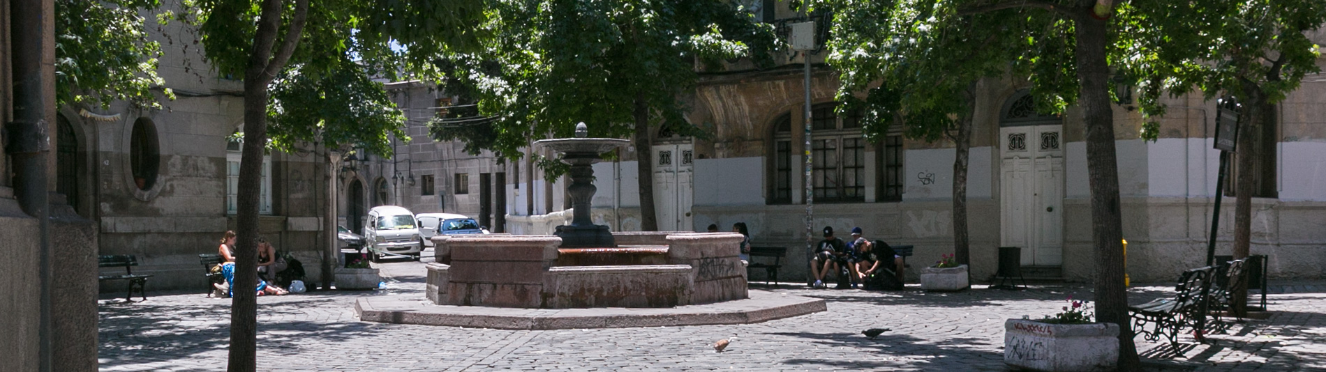 Barrio Concha y Toro - Plaza Libertad de Prensa - Santiago