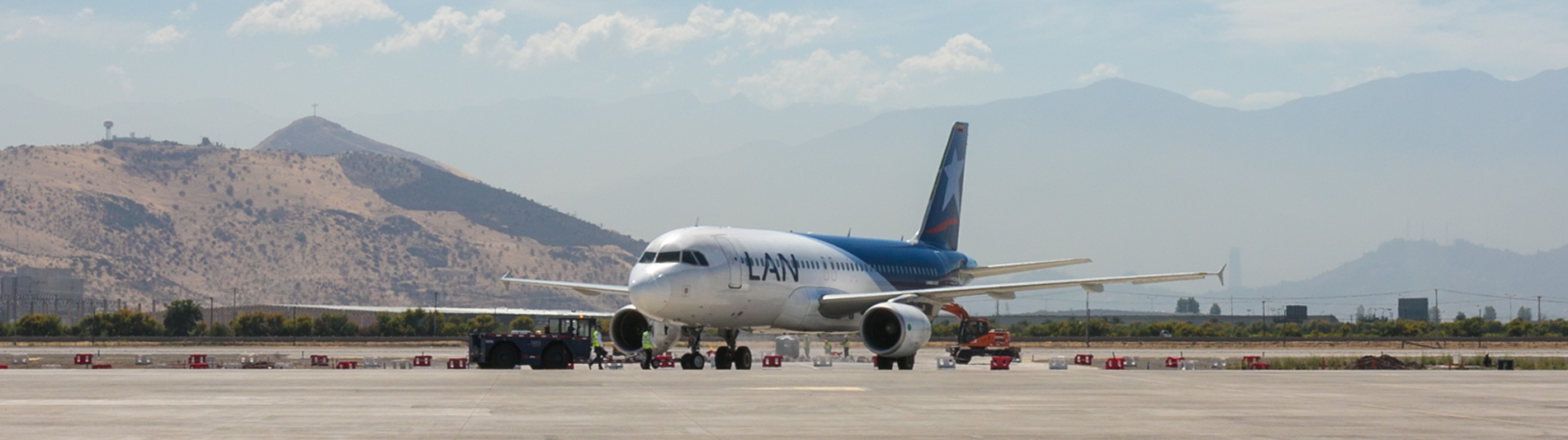 Transporte en avión (líneas aéreas) en Santiago
