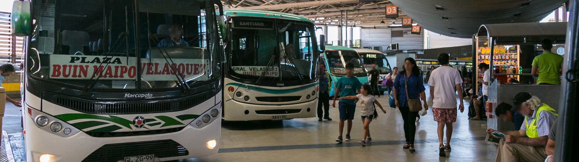 Ônibus  Interurbanos - Santiago