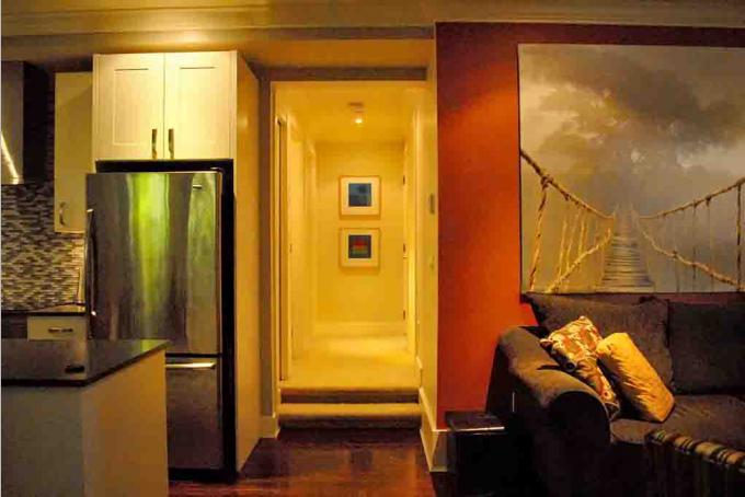 Living Room -  Hallway  - Kitchen