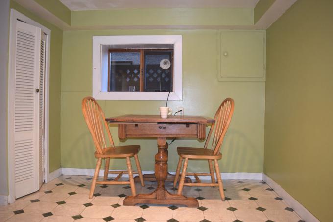 Dining area