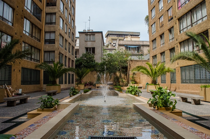 Plaza interior