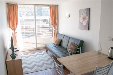 Imóvel mobilado Fray Camilo Henríquez - Metro Santa Isabel 5 (3064)