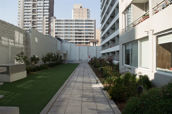 Patio interior