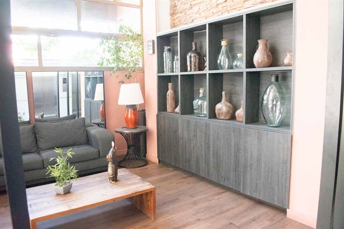 Recepción del Edificio